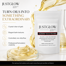 Load image into Gallery viewer, Oilkemia™ 5S CC Polymer – Crystal-Clear Oil Thickener &amp; Rheology Modifier for Balms, Cleansing Oils, Sticks &amp; Anhydrous Cosmetics
