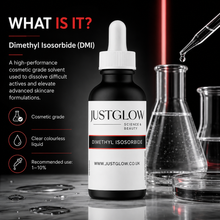 Load image into Gallery viewer, Benefits of Dimethyl Isosorbide DMI for solubility, formulation clarity, stability and active delivery in skincare
